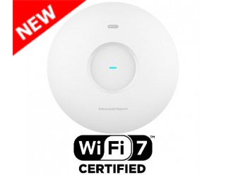 Grandstream GWN7670 Dual-Band 2x2:2 MIMO Wi-Fi 7 Indoor Access Point with DL/UL OFDMA Technology and PoE+ Support